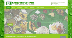 Desktop Screenshot of evergreencaterers.com
